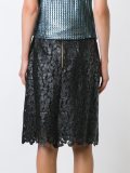 lace overlay skirt