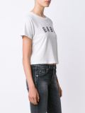 Babe print cropped T-shirt