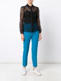 cropped tailored trousers