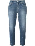 straight cropped jeans