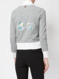 contrast cardigan