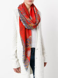 floral print scarf