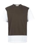 two tone T-shirt