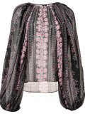 floral print blouse 