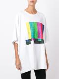 oversized printed front T-shirt