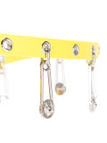 safety pin skinny belt