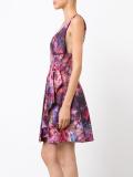 flared flower dress