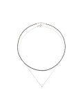 black diamond necklace set