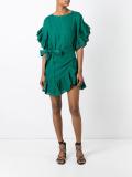 ruffled dress