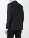 camouflage print blazer