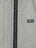 logo stripe hoodie