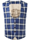 checked waistcoat