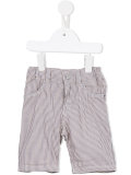 pinstripe bermuda shorts