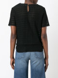 shortsleeved knitted blouse