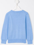 logo embroidered jumper