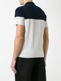 colour block polo shirt
