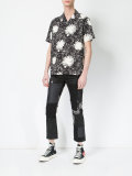 floral print shirt