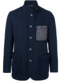 knitted pocket blazer 