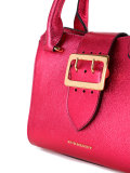 buckled frame tote