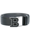 logo plaque belt