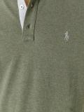 embroidered logo polo shirt 