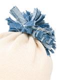 Denim Pom Pom套头帽