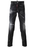 Cool Guy distressed whiskering jeans