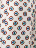 geometric print trousers