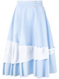 ruffle insert skirt
