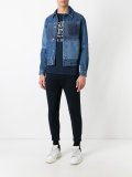 patchwork denim jacket