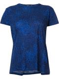abstract print T-shirt