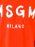 logo print T-shirt