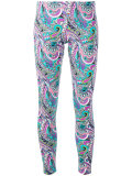 abstract print leggings