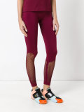 Cherry mesh leggings