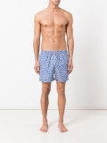 printed swimming shorts