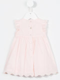 flared trim dress