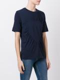 gathered front T-shirt 