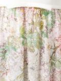 floral print sheer skirt