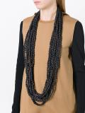 multi layer beaded necklace