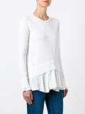 ruffled layer blouse 