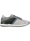 tonal stripe sneakers