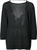 three-quarters sleeve jumper
