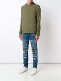 distressed slim jeans