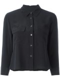 flap chest pockets shirt