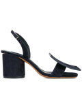Slingback Suede Sandals