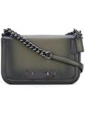 flap closure shoulder bag