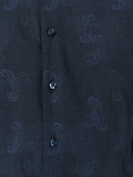 paisley print long sleeve shirt