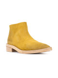 rear zip ankle boots