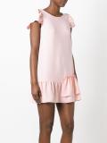 asymmetric hem mini skirt