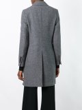 peaked lapel coat